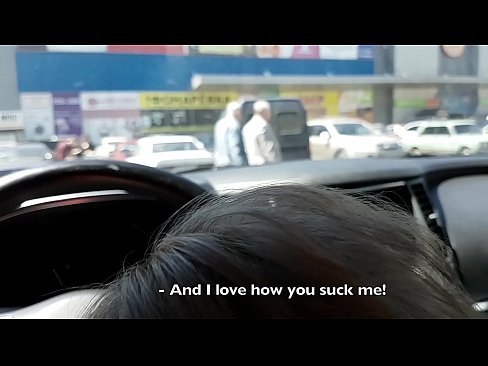 ❤️ Gesuig reg in die parkeerterrein buite die supermark ❤❌ Seksvideo by ons ❤